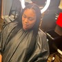 Traditional Middle Part Sew In (Leave Out)