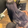 Sleek Ponytail for Relaxed Hair