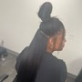 QUICKWEAVE PONYTAIL WITH FRONTALS