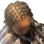 Feedin Cornrows w/ Angled Design