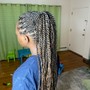 Knotless braid