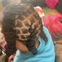 Plaits (mid back or longer)