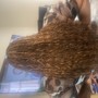 Large Knotless Box Braids