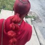 Basic sleek ponytail