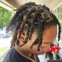 Wash, shampoo,Retwist and 2 strands