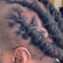 30-60 minutes Loc Styling