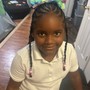 Kid's Braids With Extensions