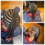 Kid's 10-12 Braided Style *HAIR ADDED* Mid Back