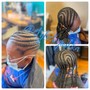 Kid's 10-12 Braided Style *HAIR ADDED* Mid Back