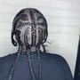 MONDAY ONLY (5) or less feed in braids