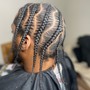 Kid's Braids(No Hair Added)