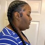 2 Feed In Braids