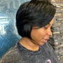 Shampoo and Style Short Hair ONLY/ NO BLOWOUT