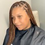 Medium Knotless Braids