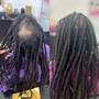 LOC/DREAD MAINTENANCE LOC RECONSTRUCTION FOR THINNING BROKEN DREADS/LOCS