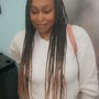 Box Braids(shampoo,blowout additional 50$)