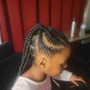 Kid's Feed-in Braids