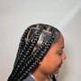 BOHO Knotless Braids- ( X Small)  Mid- Back