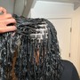 Knotless Goddess Braids- (Small) Butt Length