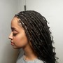 Knotless Goddess Braids (Medium) Butt Length