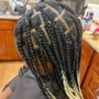 Kid's small/xtra small knotless braids