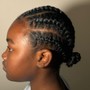 Kid's two strand twist