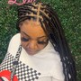 2 stitch braids add on