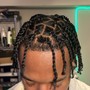 Men straight back or design braids