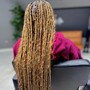 Smedium Bohemian Knotless Braids