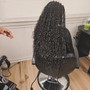 Individual braids with Natural hair