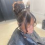 Frontal updo