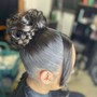 Frontal updo