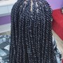 Bohemian braids small medium size waist