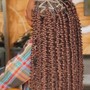 Individual braids with Natural hair