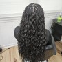 Individual braids with Natural hair