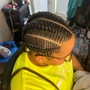 Ponytail Cornrows