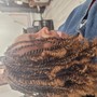 Shampoo and blow dry before braiding