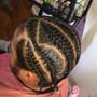 Men’s Straight back Braids