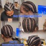 Curls To Box Braids, End of Braids, Updo's, Feeder Braids, Side Braids, Natural Hair Styles