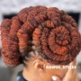 Loc Style (Short Locs)