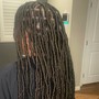 5 Braids Straight back