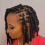 Medium box Braids