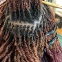 Wash an detangle natural hair