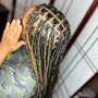 Medium Knotless BoHo Braids