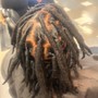 Loc Retwist w| Style (more than 100 locs)