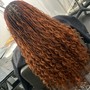 Knotless Box Braids mid back (M)