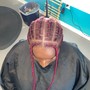 Cornrow style