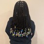 Knotless braids small size