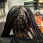 Small knotless braids