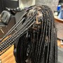 Small knotless braids